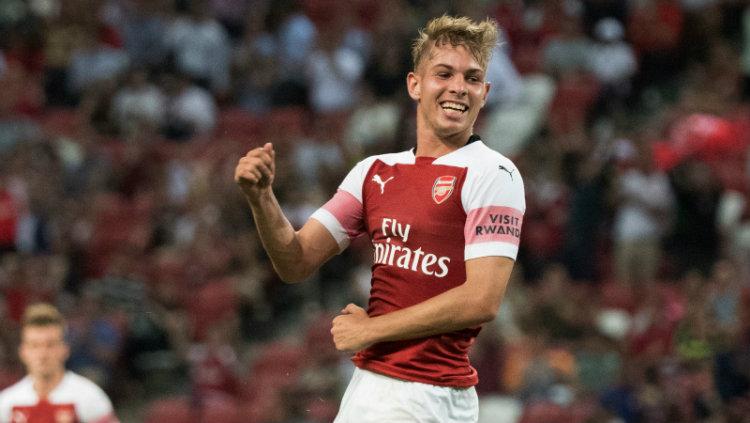 Emile Smith-Rowe bintang muda Arsenal yang imbangi kedudukan di ICC 2018