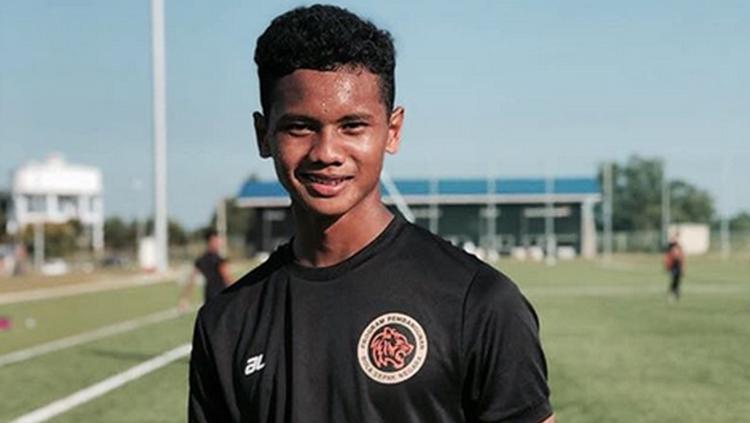 Pemain Malaysia U-16 Amirul Ashrafiq Hanifah Copyright: INSTAGRAM/@AMIRULASH9