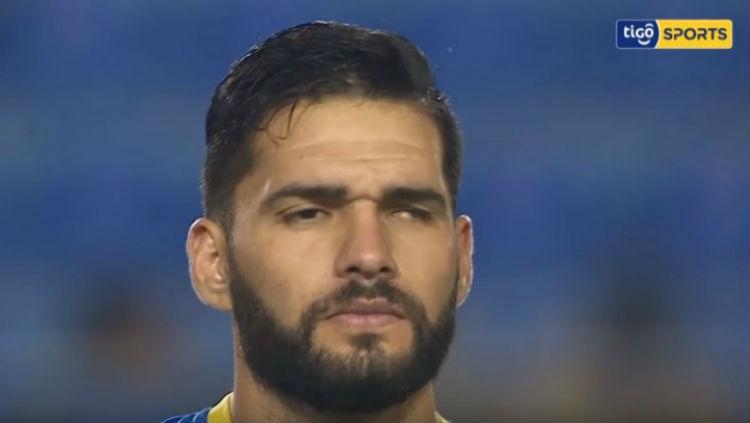 Pemain Cristobal Colon yang mengalami buta sebelah, Mario Ricardo.