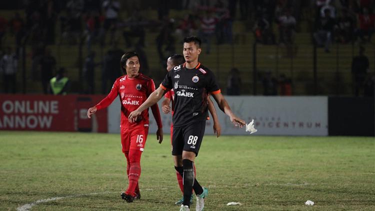 Pemain Persija, Shahar Ginanjar. Copyright: Media Persija