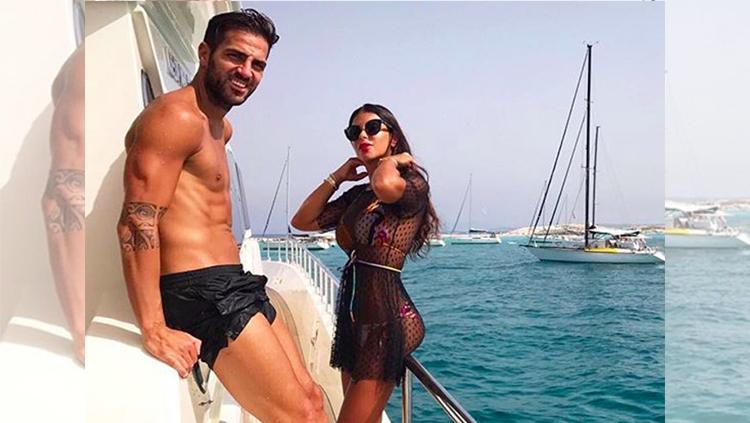 Cesc fabregas dan Daniella Semaan