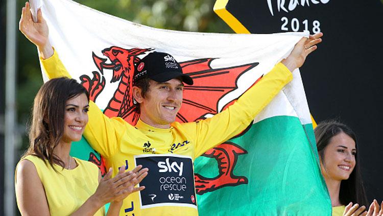 Geraint Thomas, juara Tour de France 2018.