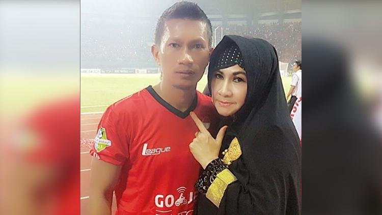 Ismed Sofyan dan istrinya Cut Ita. Copyright: Instagram@ismedsofyan