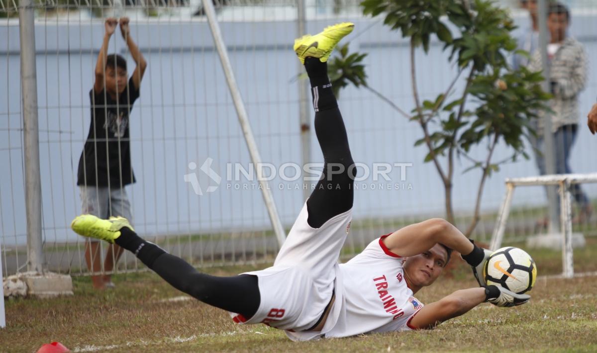 Kiper baru Persija Jakarta, Shahar Ginanjar. Copyright: Herry Ibrahim/INDOSPORT