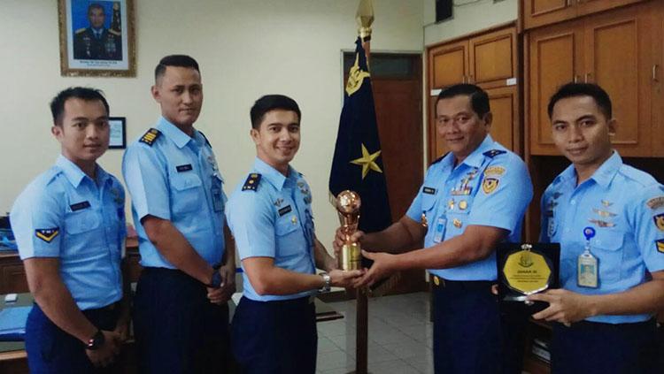 Tim Bola Basket TNI AU juara ketiga Adhyaksa Cup 2018. Copyright: Letda Sus Aradichi.