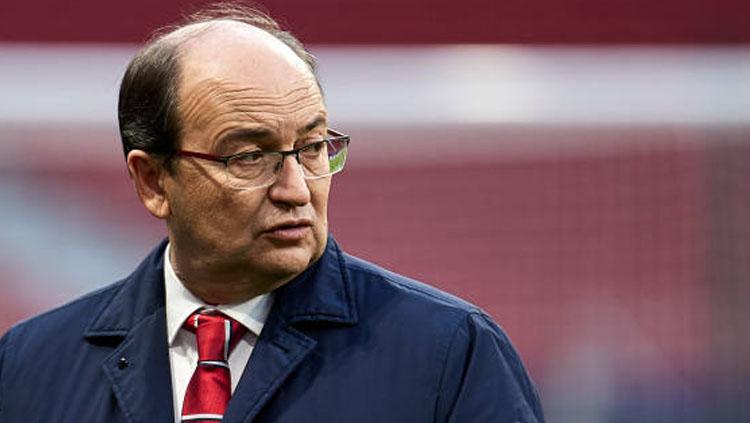 Jose Castro, Presiden Sevilla. Copyright: INDOSPORT