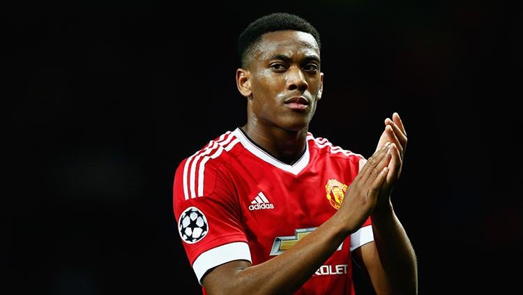 Anthony Martial penyerang Manchester United Copyright: Getty Images