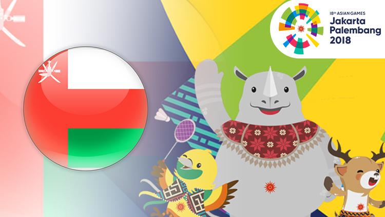 Oman di Asian Games 2018. - INDOSPORT
