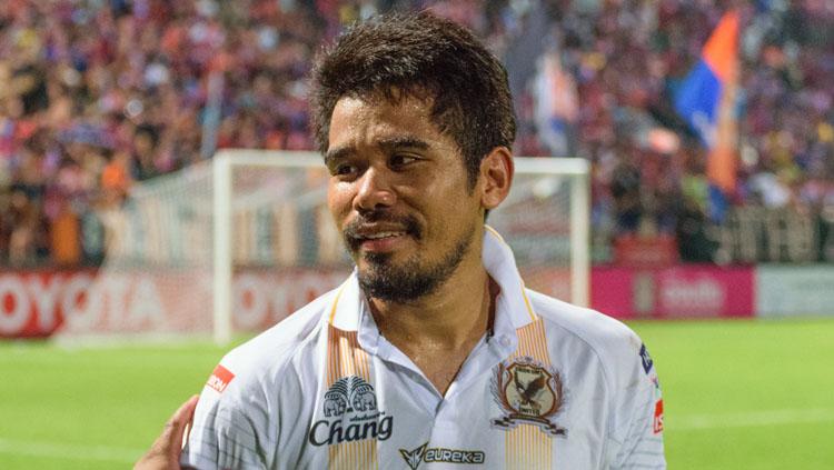Suree Sukha, salah satu dari tiga pemain Thailand yang direkrut Man City pada tahun 2007 Copyright: Wikipedia