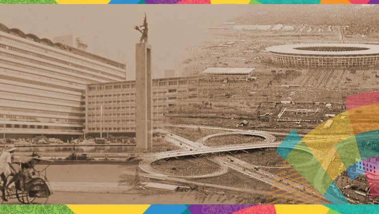 Lima warisan Asian Games.
