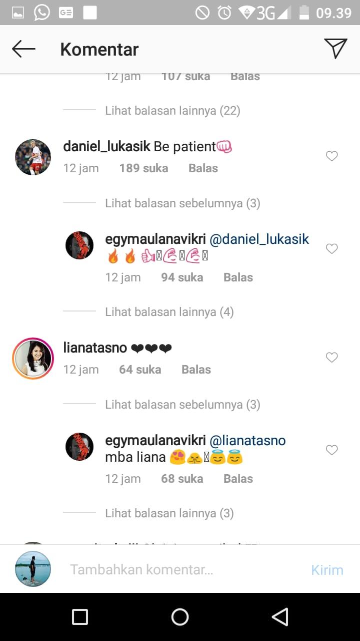 Egy Maulana Vikri disemangati pemain Eropa. Copyright: Instagram