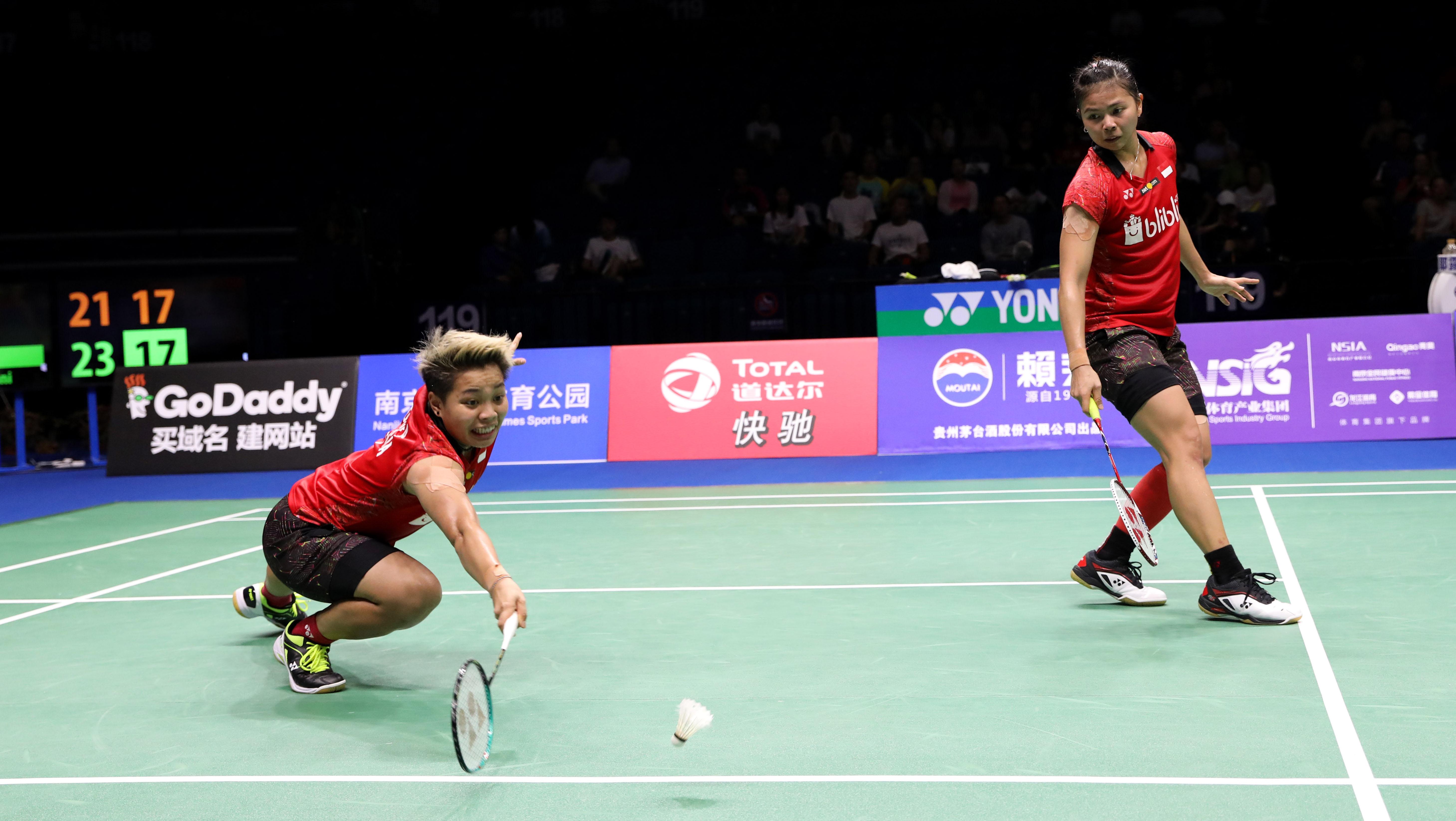 Greysia Polii dan Apriani Rahayu