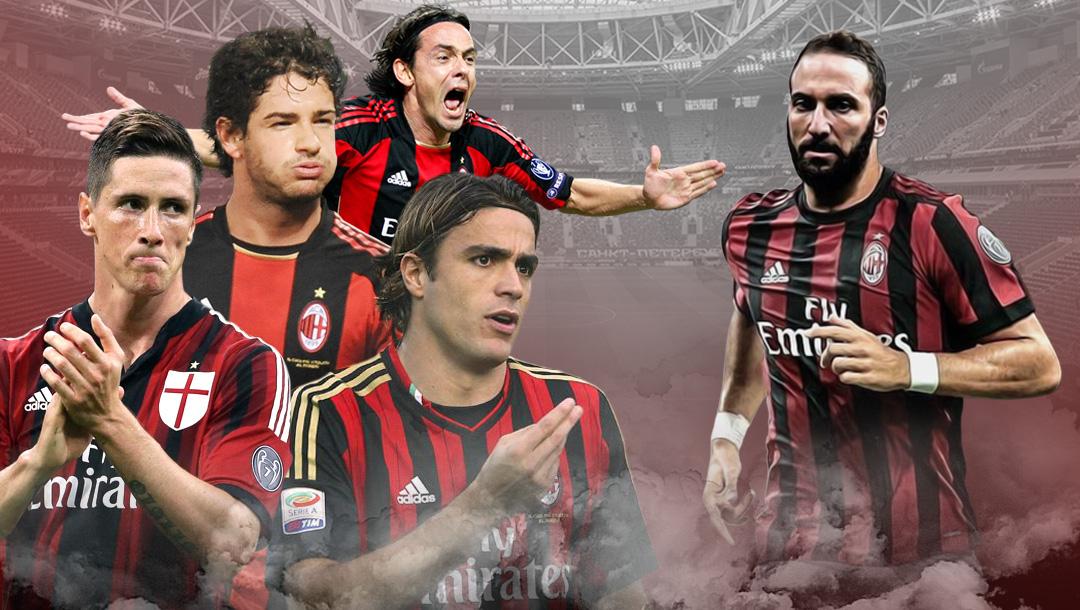 3 Bintang AC Milan Gagal Total dengan nomor punggung warisan Filippo Inzaghi.