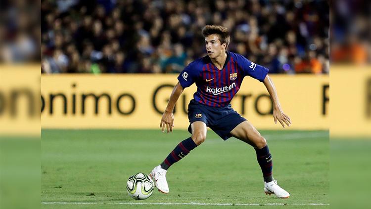 Wonderkid Barcelona, Riqui Puig. Copyright: Twitter@RiquiPuig