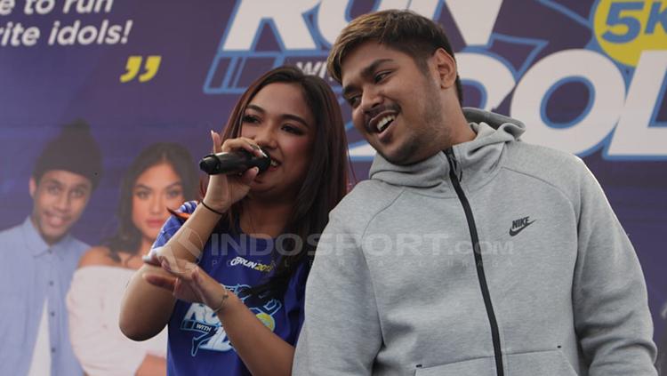 Marion Jola kolaborasi dengan Ahmad Abdul.