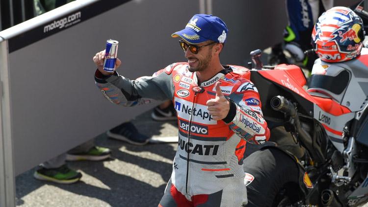 Andrea Dovizioso juara MotoGP Ceko.