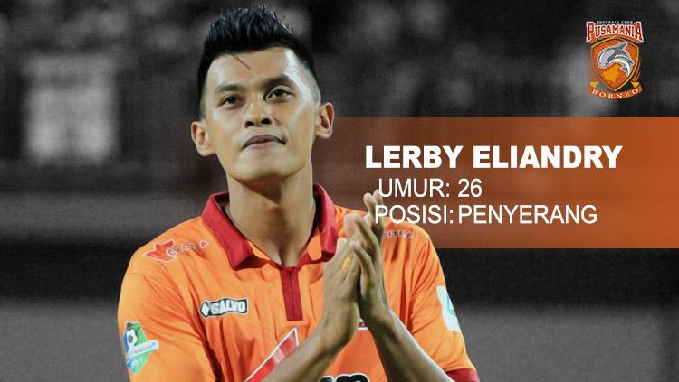 Borneo FC vs Mitra Kukar Lerby Eliandry. Copyright: INDOSPORT