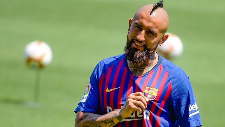 Arturo Vidal termasuk salah satu pemain yang disia-siakan klub LaLiga Spanyol, Barcelona.