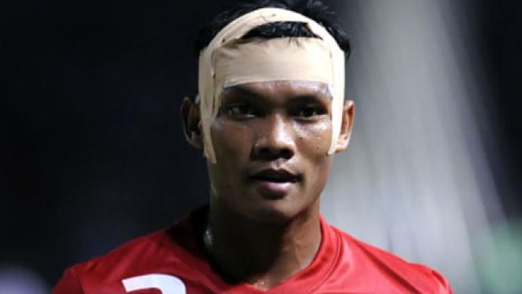 Mantan pemain Timnas Indonesia, Muhammad Nasuha saat di Piala AFF 2010. Copyright: Tempo