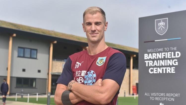 Joe Hart saat berseragam Burnley.