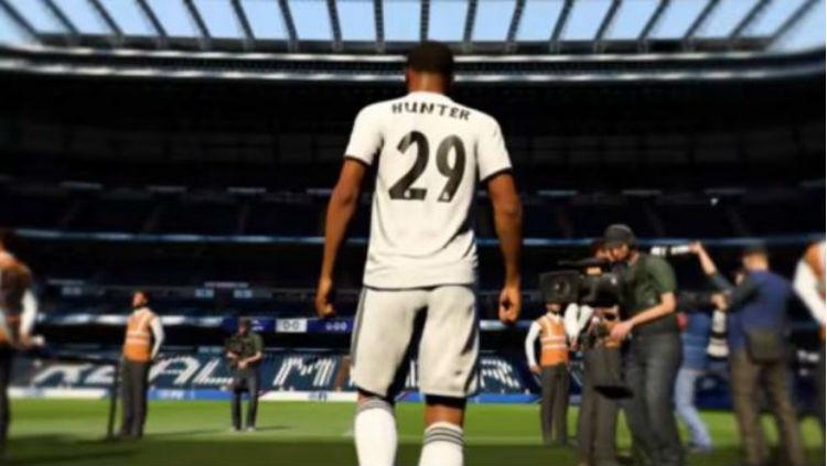 Karakter fiktif gim FIFA 19, Alex Hunter, bergabung dengan Real Madrid.