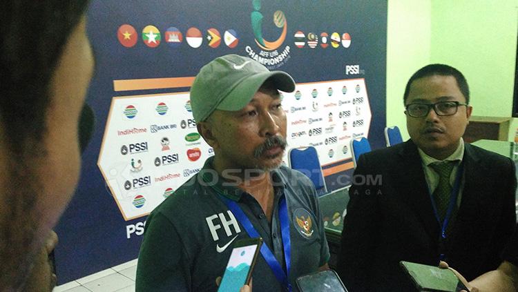 Fakhri Husaini saat konfrensi pers.