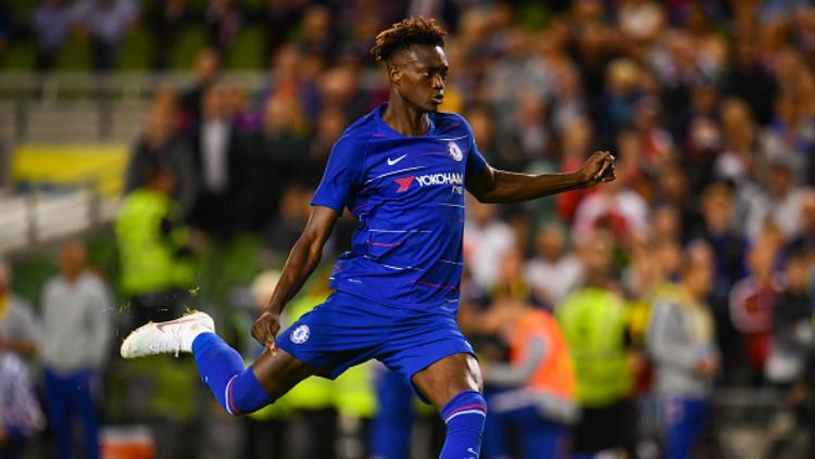 Tammy Abraham, pemain Chelsea yang tengah dipinjamkan ke Aston Villa