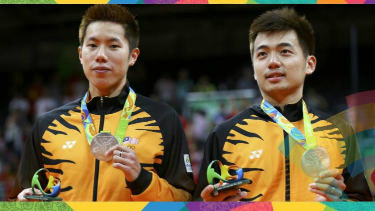 Pasangan Ganda Putra Malaysia, Goh V Shem/Tan Wee Kiong. - INDOSPORT