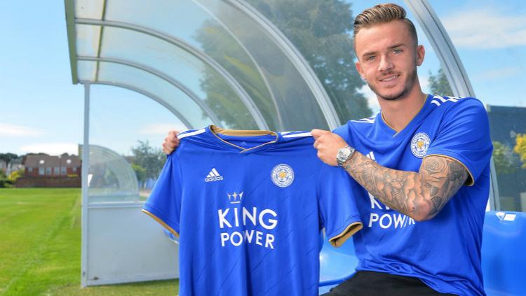 Pemain muda anyar rekrutan Leicester City, James Maddison