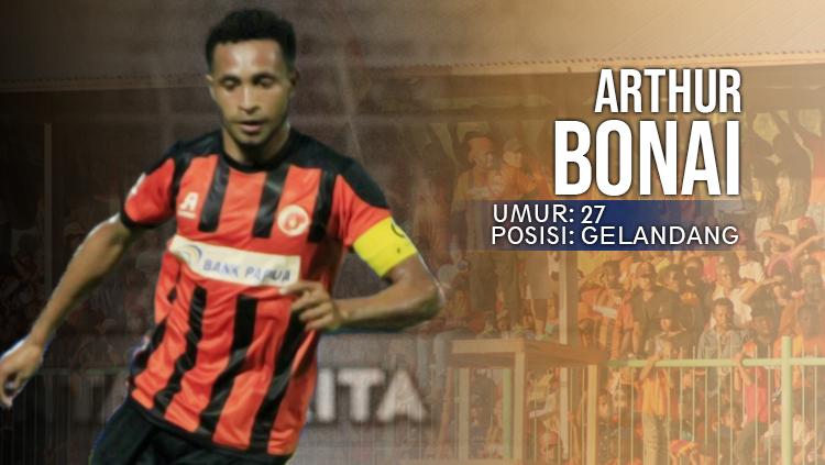 Perseru Serui vs Bali United Arthur Bonai. Copyright: INDOSPORT