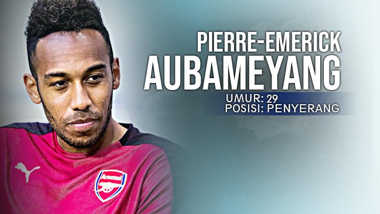 Pierre-Emerick Aubameyang (Arsenal) Copyright: Indosport.com