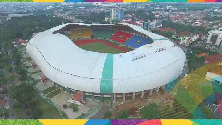 Stadion Patriot Bekasi, venue pertandingan sepak bola Asian Games 2018. Copyright: INDOSPORT