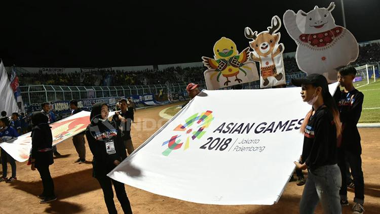 Aremania dan masyarakat Malang sepenuhnya ikut mendukung suksesnya Asian Games 2018.
