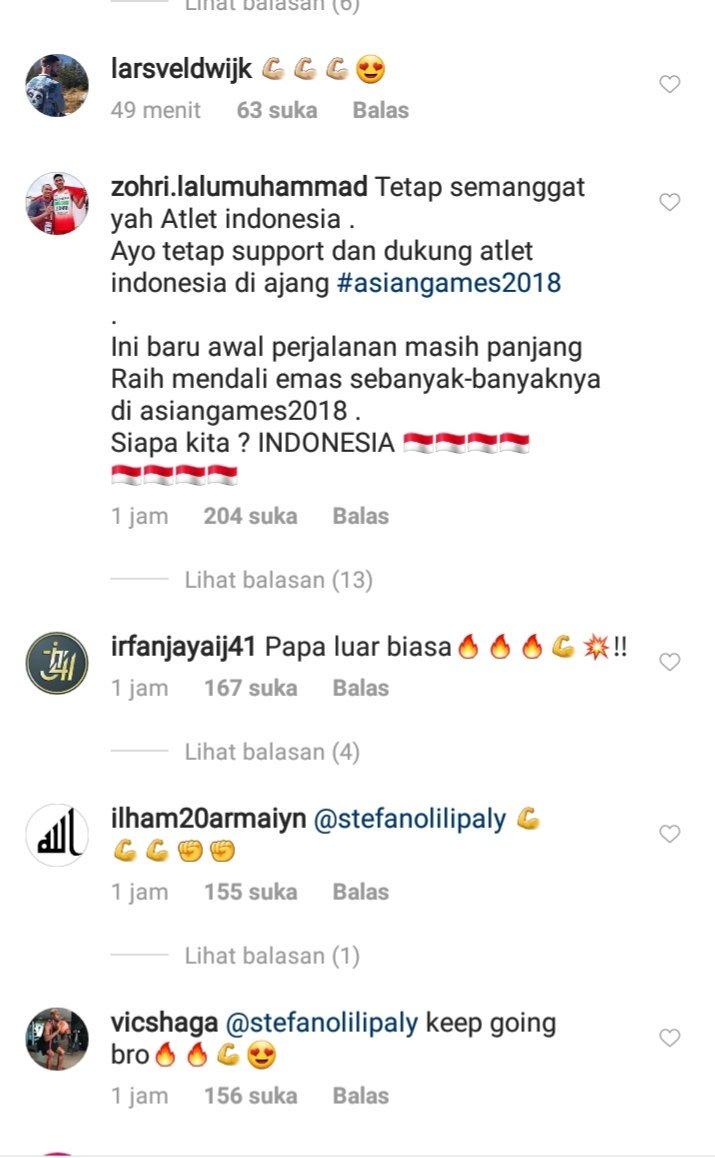 Stefano Lilipaly dapat apresiasi penuh dari Lalu Muhammad Zohri. Copyright: Instagram