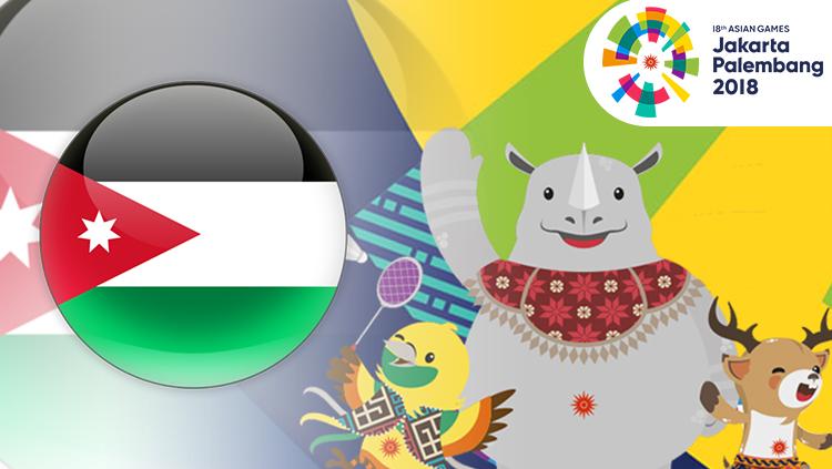 Yordania Asian Games 2018. - INDOSPORT