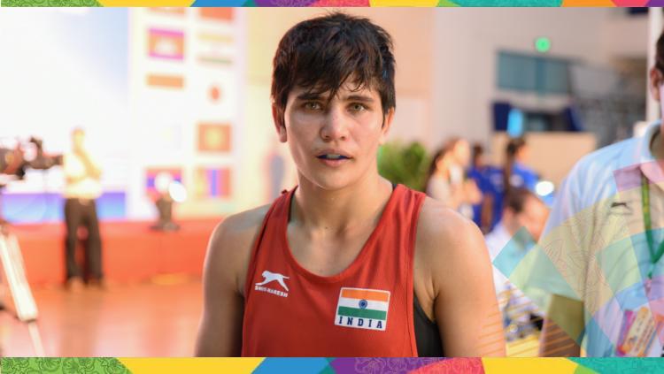 Petinju India yang bakal bertarung di Asian Games 2018, Sonia Lather. - INDOSPORT