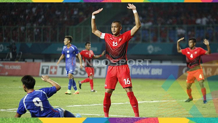 Kapten Timnas Indonesia U-23 di Asian Games 2018, Hansamu Yama Copyright: Herry Ibrahim/INDOSPORT