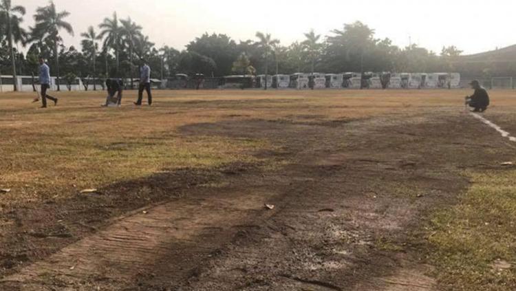 Lapangan Latihan Timnas Vietnam di Cikarang.