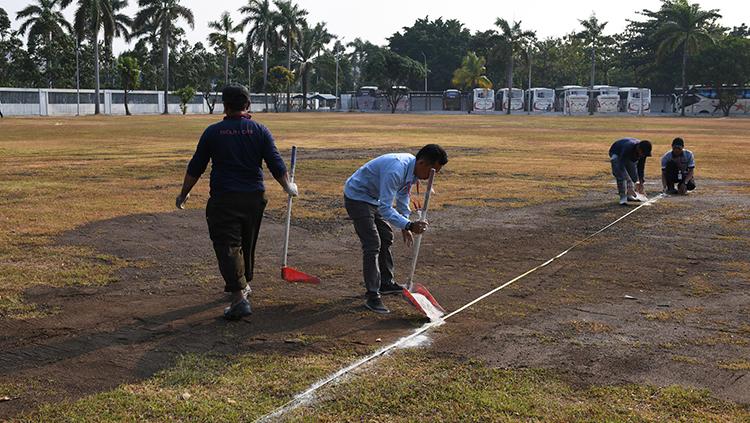 Lapangan Latihan Timnas Vietnam di Asian Games 2018.