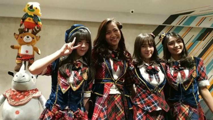 JKT48 meriahkan ajang Asian Games 2018 Jakarta-Palembang. - INDOSPORT