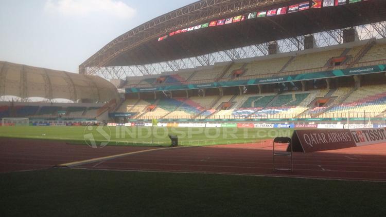 Stadion Wibawa Mukti, Cikarang akan menjadi lokasi pertandingan Persija Jakarta saat menjamu Borneo FC.