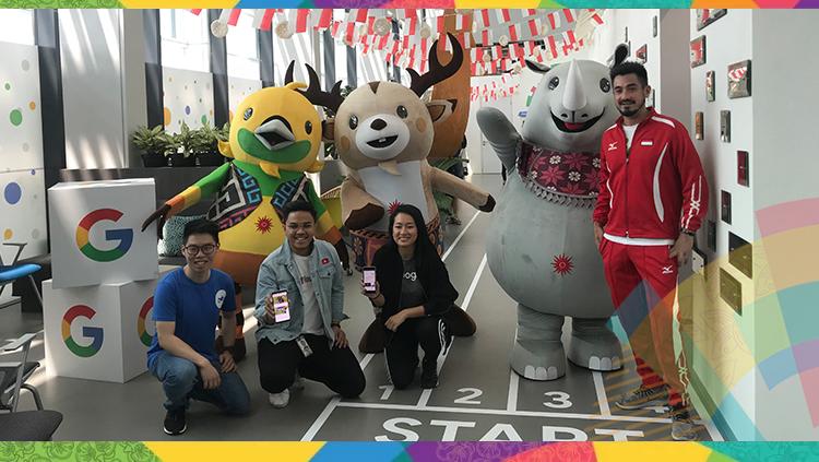 Acara Google untuk Asian Games 2018.