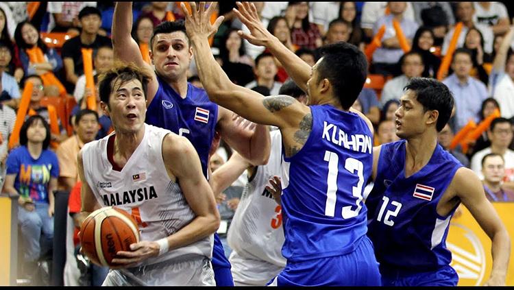 Timnas Basket Thailand. - INDOSPORT