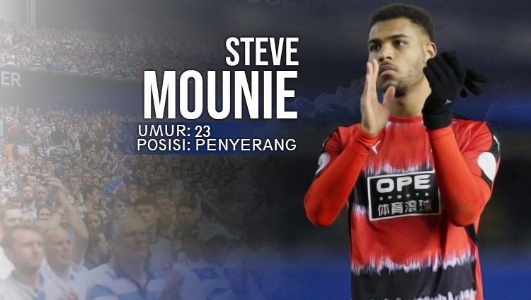 Manchester City vs Huddersfield Town Steve Mounie. Copyright: INDOSPORT
