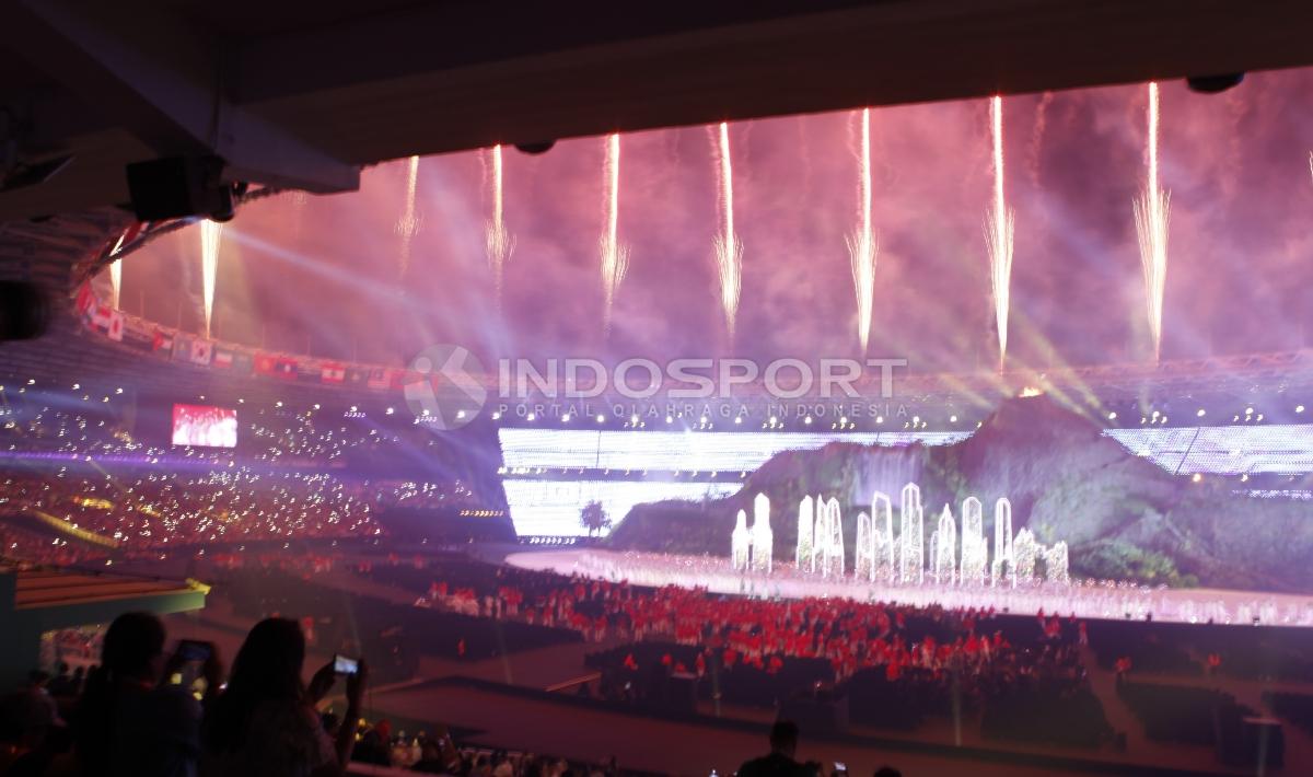 Kemeriahan Opening Ceremony Asian Games 2018