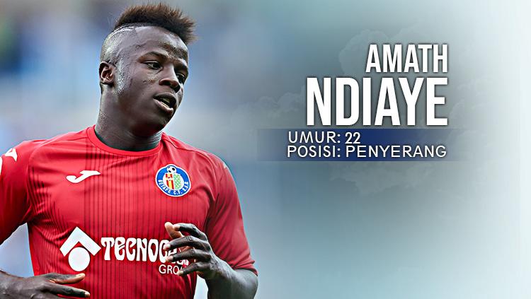 Amath Ndiaye (Getafe) Copyright: Indosport.com