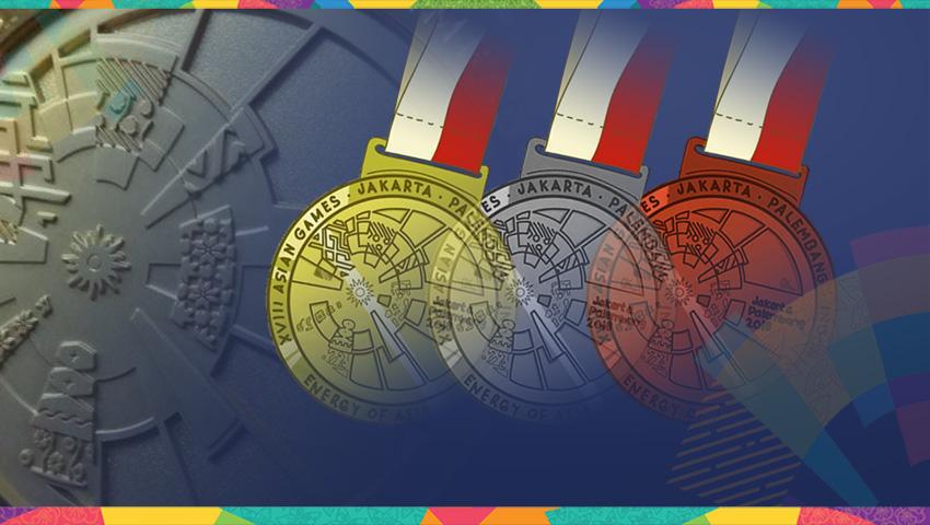 Medali Asian Games 2018 - INDOSPORT