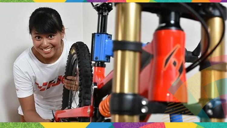 Tiara Andini Prastika sabet medali emas di Asian Games 2018.