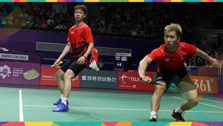 Markus Fernaldi Gideon dan Kevin Sanjaya Sukamuljo