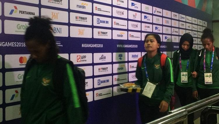 Ekspresi muram Timnas Indonesia usai dibantai Korea 12-0